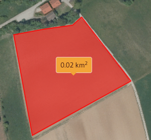 Fläche messen