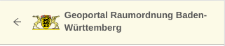 Kopfzeile in der mobilen Ansicht
